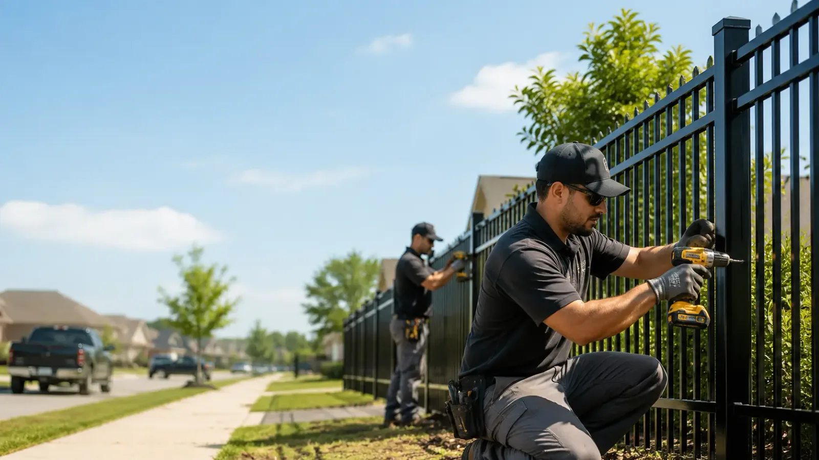 Metal Fence Installation in North Haven, ME